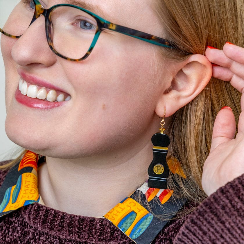 ERSTWILDER - The Daily Grind Drop Earrings - CONDIMENTS COLLECTION