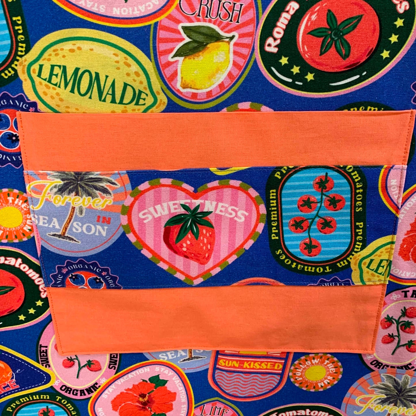 MUMMA WHOOPEE - "FRUIT STICKERS" Apron