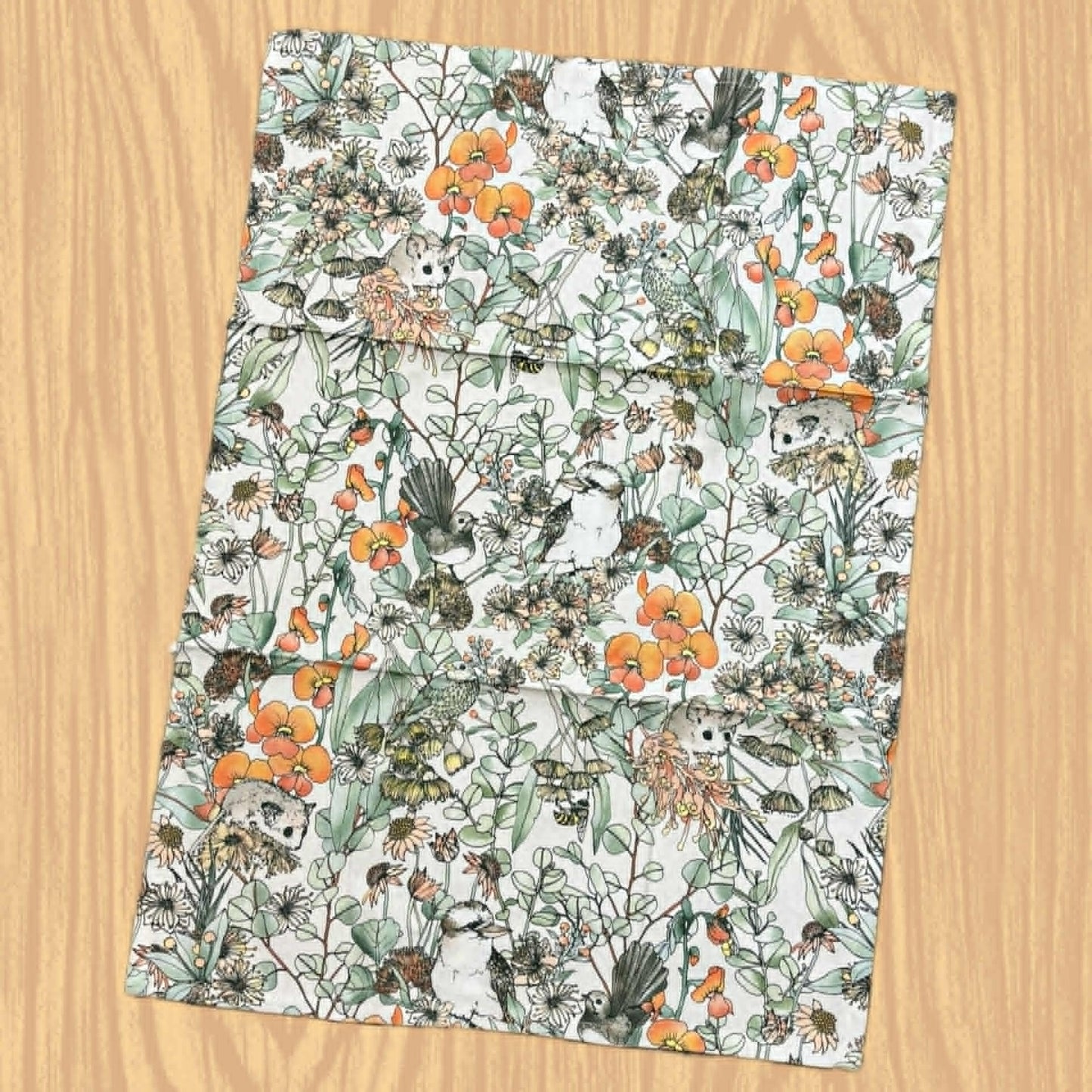 THE SCENIC ROUTE - "AUSTRAIAN FAIRYTALE"- Cotton Art Tea Towel