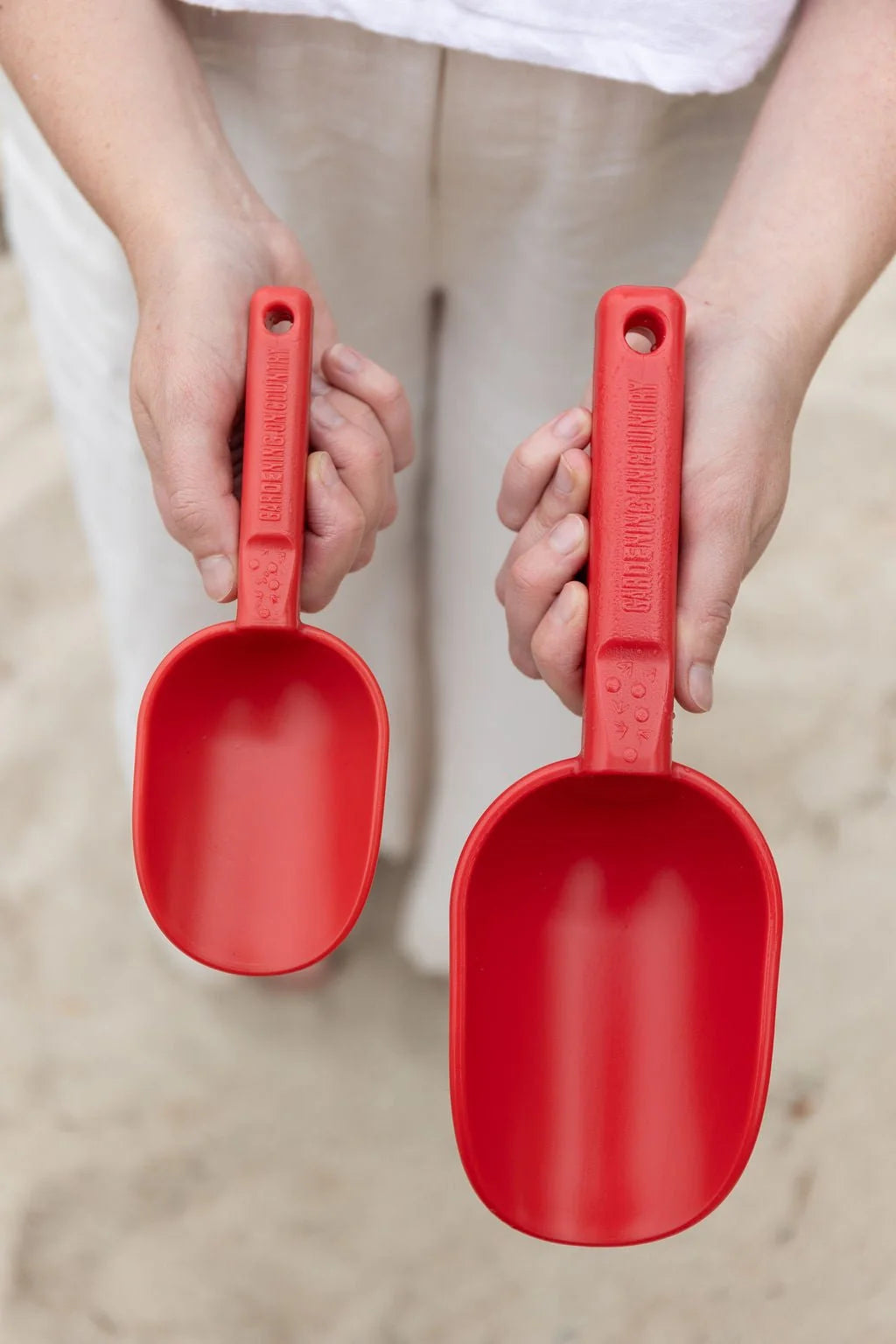 GARDENING ON COUNTRY - Peli Scoop BumBunga Pink — Recycled Plastic, Australian Made