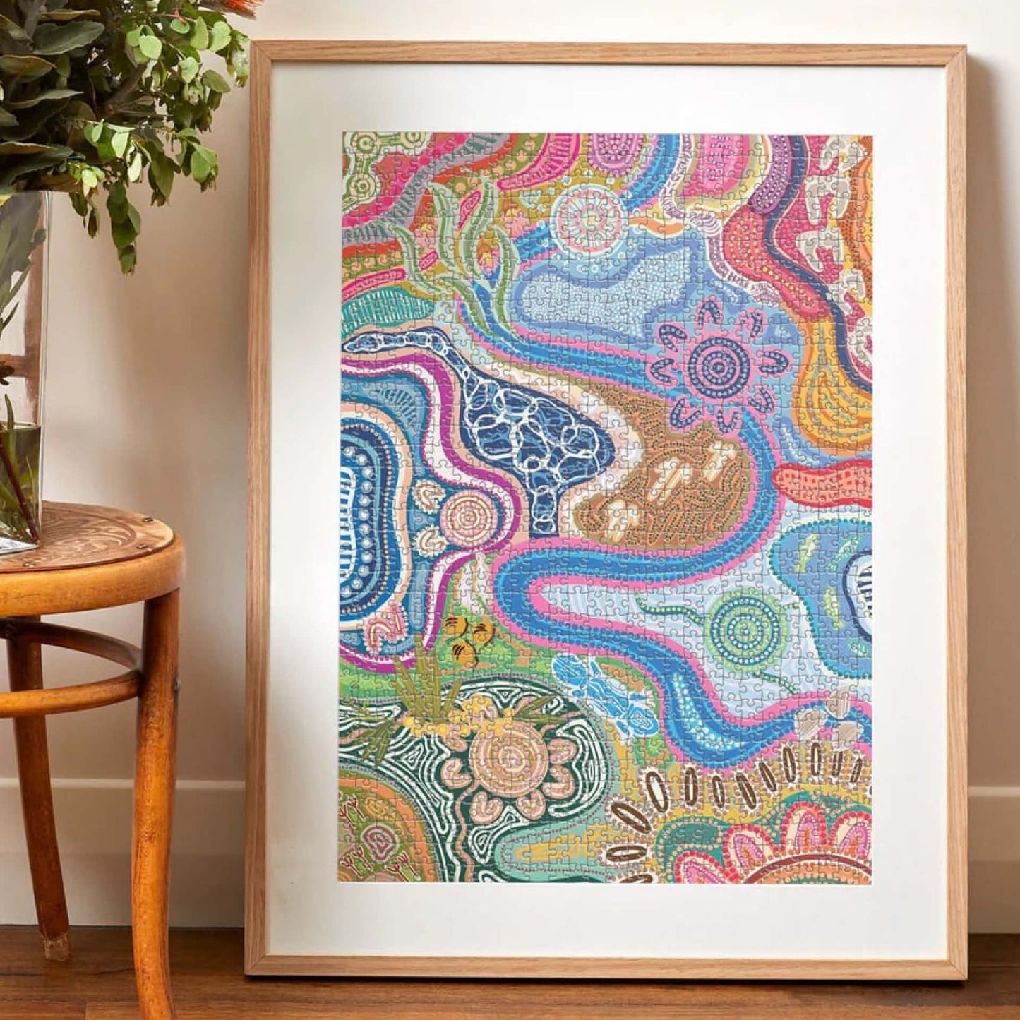 JOURNEY OF SOMETHING - 1000 PIECE PUZZLE - COLOURFUL LIFE - Ashleigh Anne Bruza