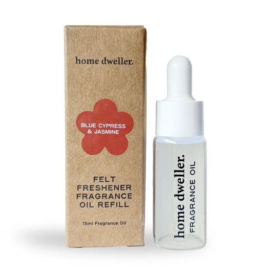 HOME DWELLER - 15ml Refill Fragrance Oil - Blue Cypress & Jasmine