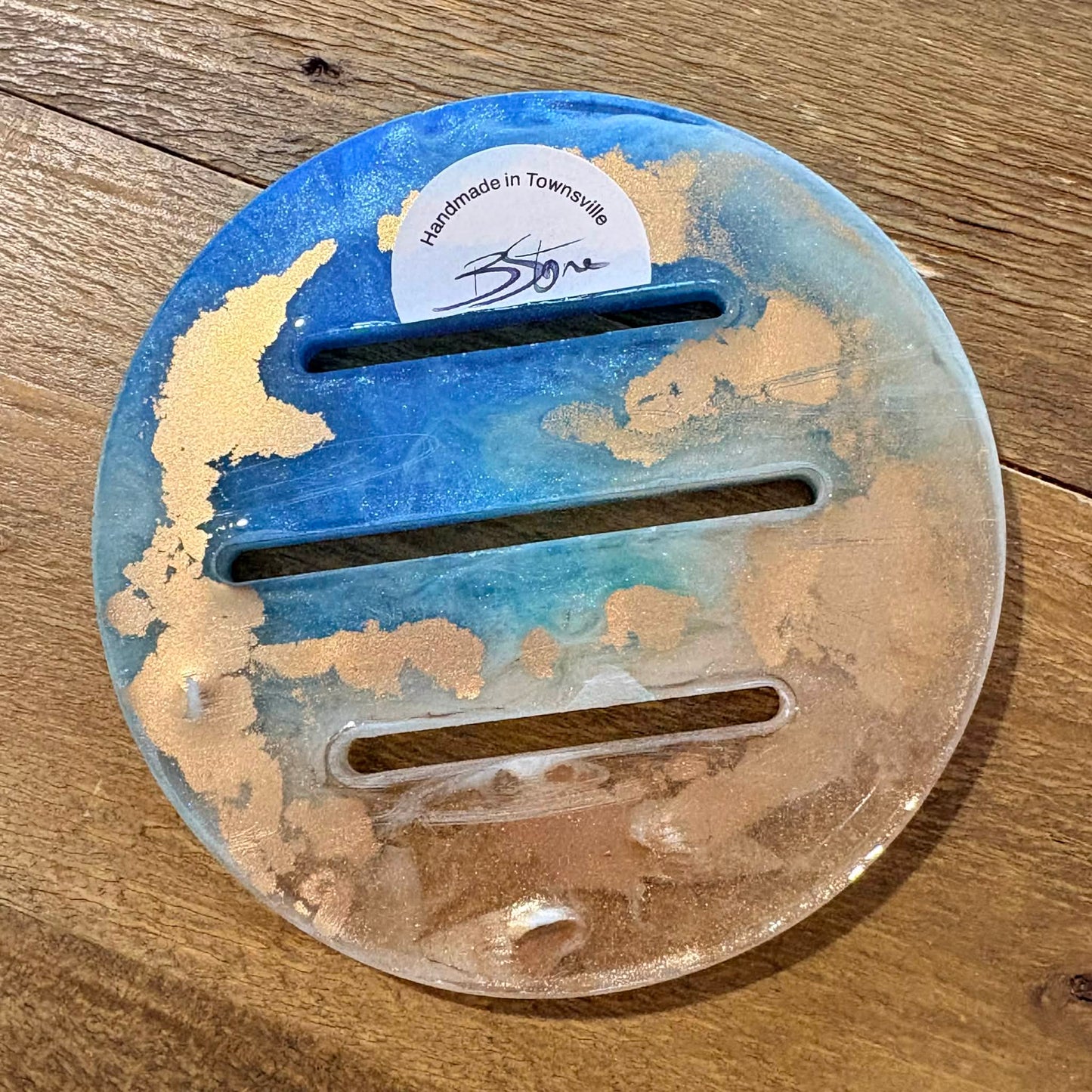BRENDA STONE ART - Resin Coaster Round