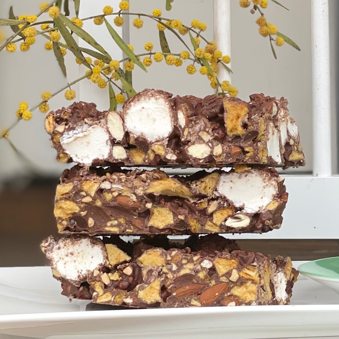 PEBBLY PATH- Honeycomb Highway Rocky Road- 200g