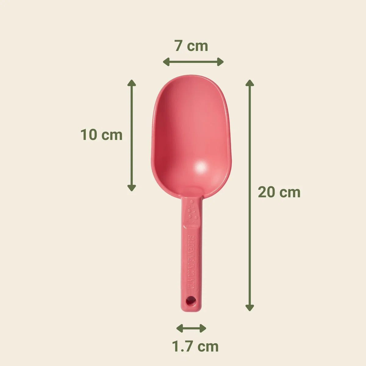 GARDENING ON COUNTRY - Nesti Kids Scoop Kakadu Green – Recycled Plastic Garden & Beach Scoop