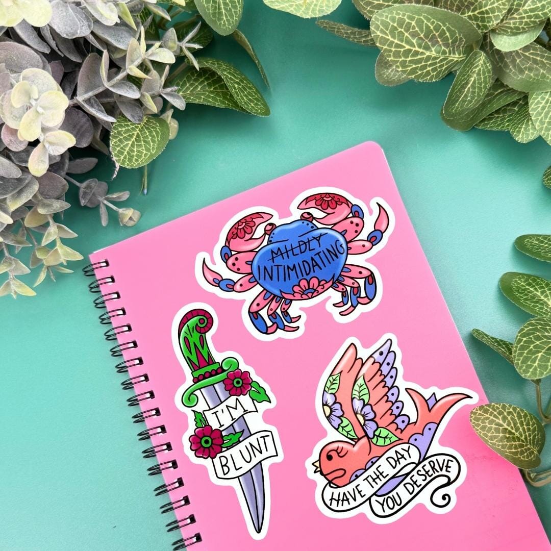 JUBLY-UMPH - "Intimidating" - Sticker