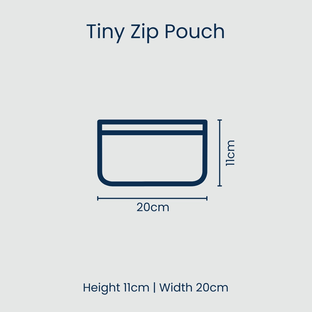 PROJECT TEN - "Multi Stripe" TINY Zip Pouch