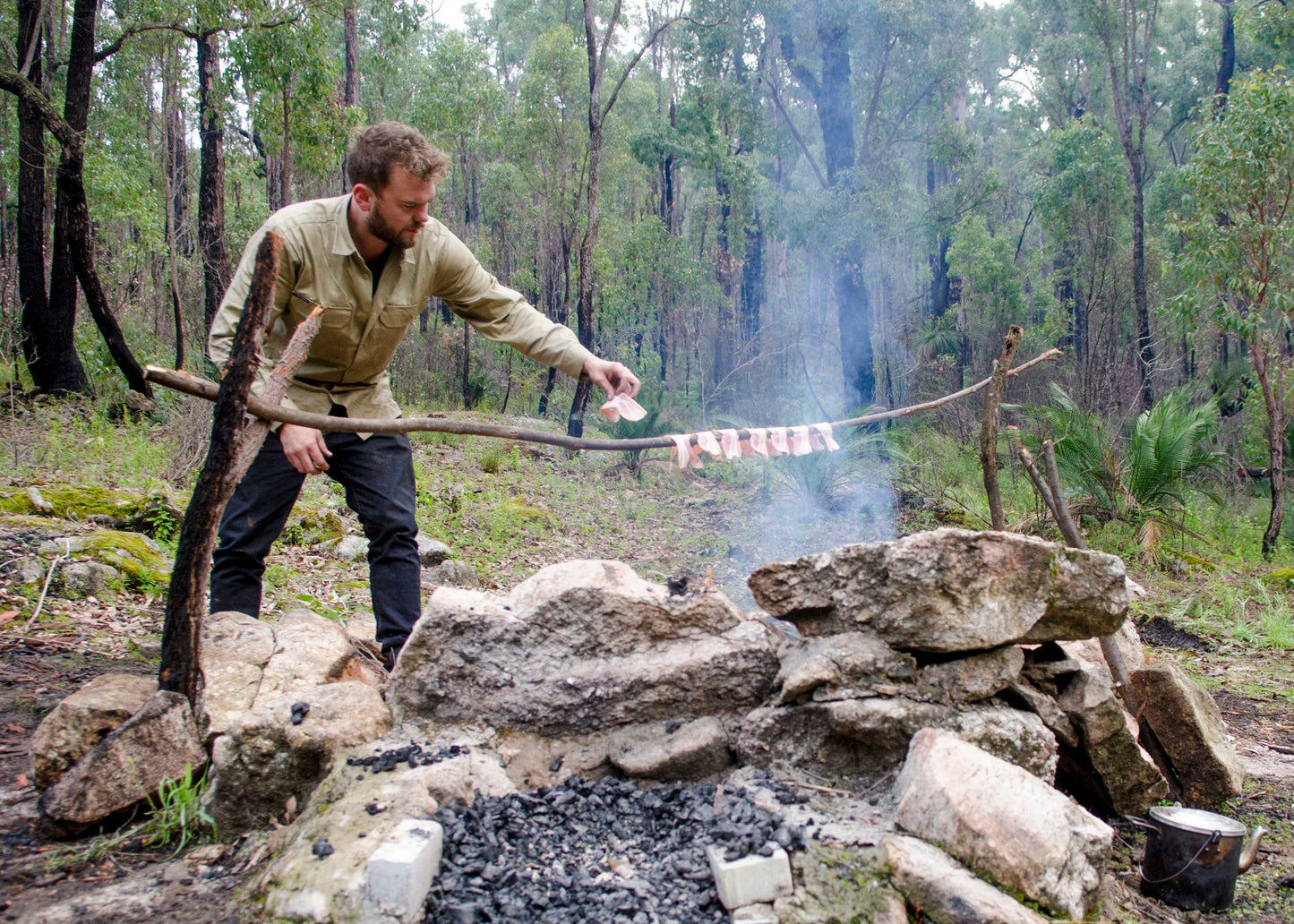 BOOKS & CO - FIRE TO FORK BOOK - Adventure Cooking by Harry Fisher
