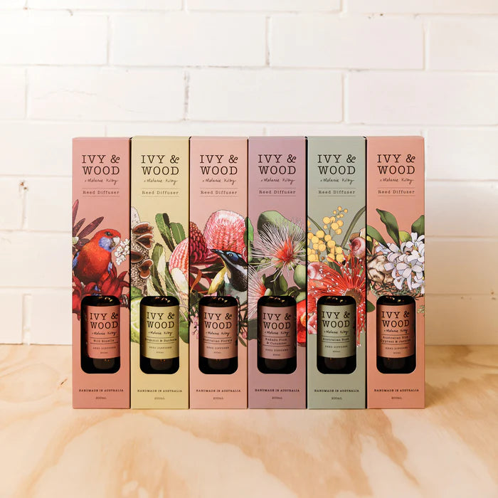 IVY & WOOD - Kakadu Plum & Cucumber Reed Diffuser - 'Australiana' Collection