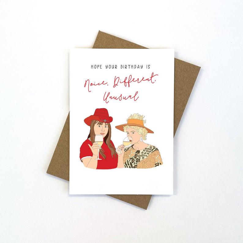 CANDLE BARK CREATIONS - KATH & KIM birthday - FAMOUS FRIENDS Gift Card