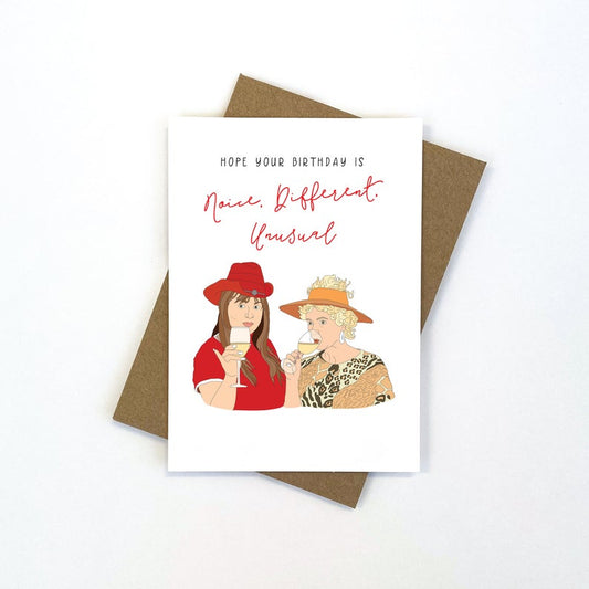 CANDLE BARK CREATIONS - KATH & KIM birthday - FAMOUS FRIENDS Gift Card